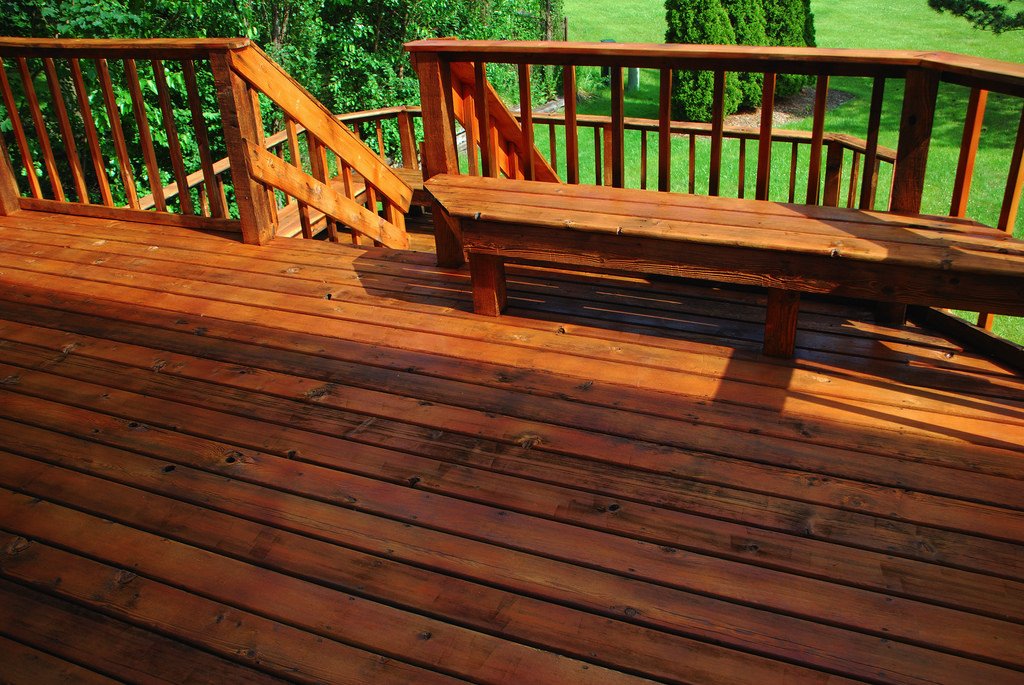 how to remove old deck stain